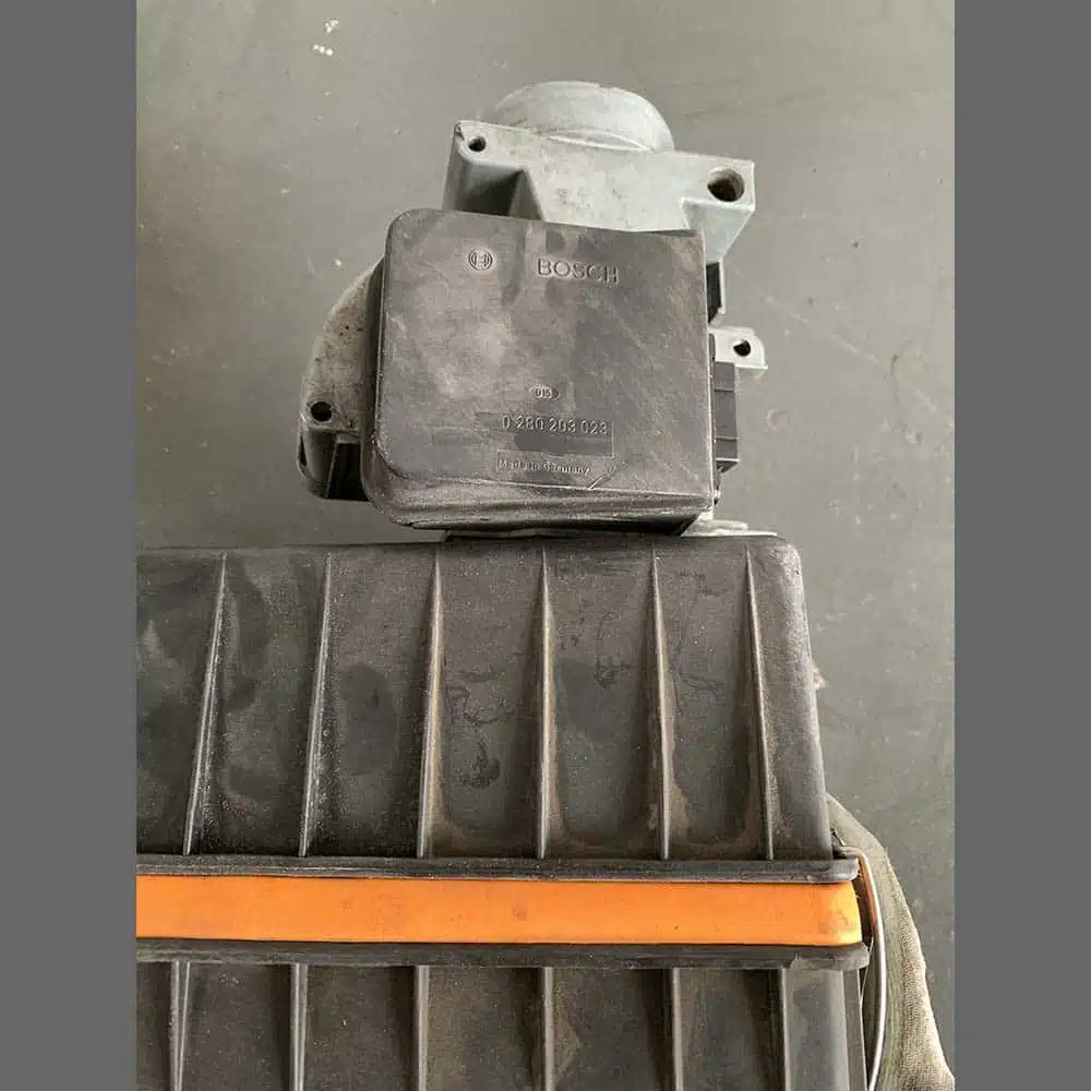 BOSCH air flow meter 0280203023 - PET: 96460605000 and air filter box PET: 96411003005. Porsche 964 - Image 5