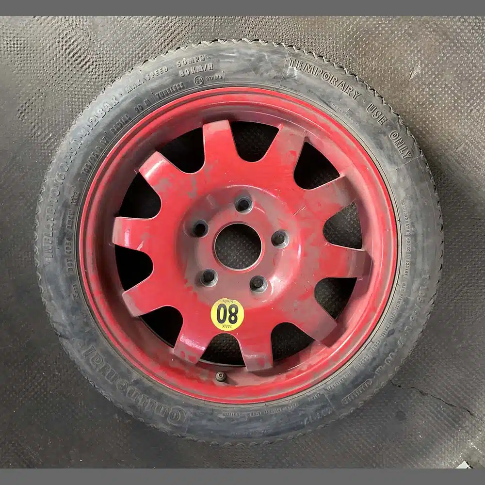 Rueda de repuesto Porsche 986-996