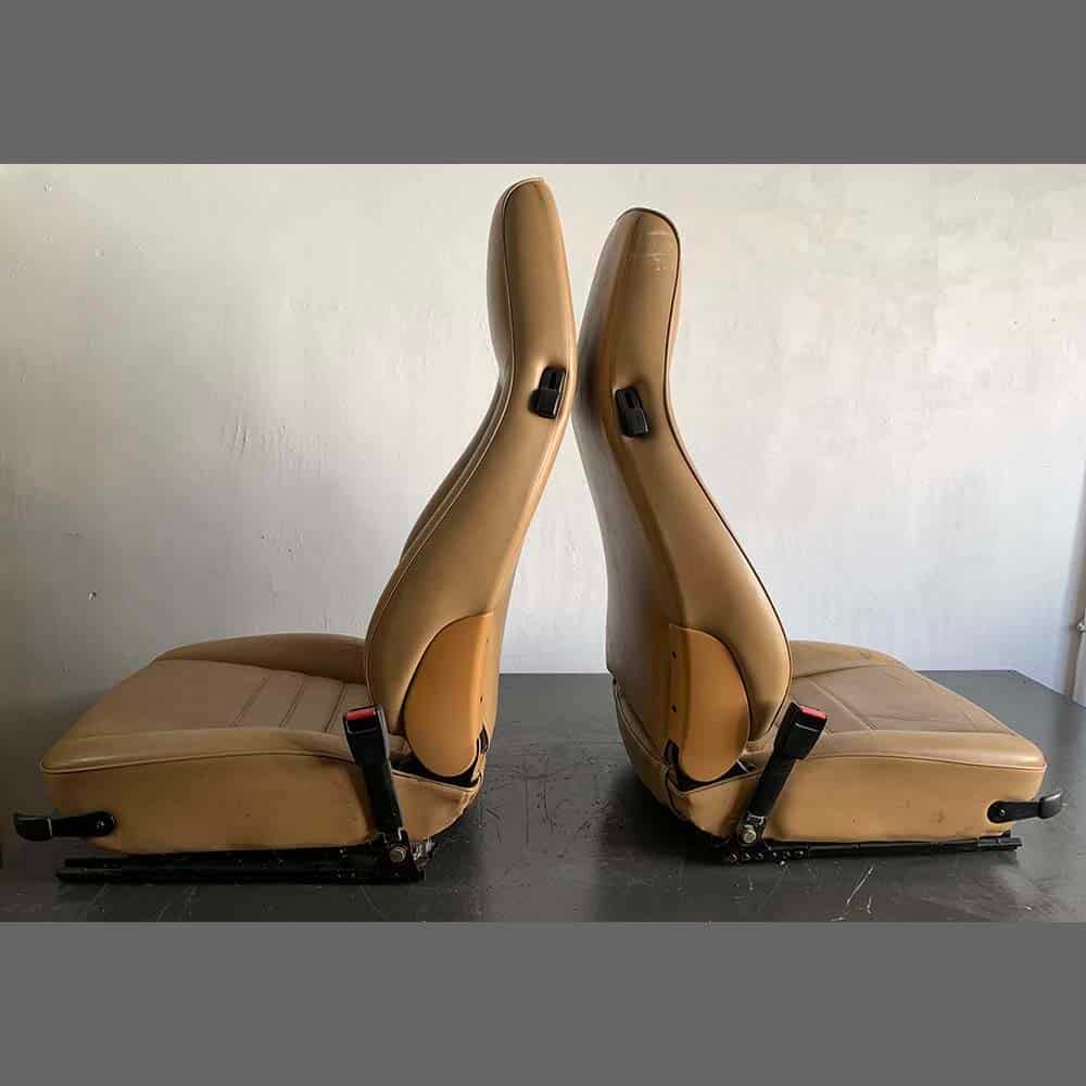 Front seats Porsche 911/964/944/968. Beige color - Image 13