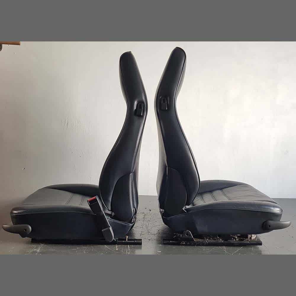 Asientos Porsche 911/964/944/968. Color Azul. Piloto 4 pines y calefactable - Imagen 4