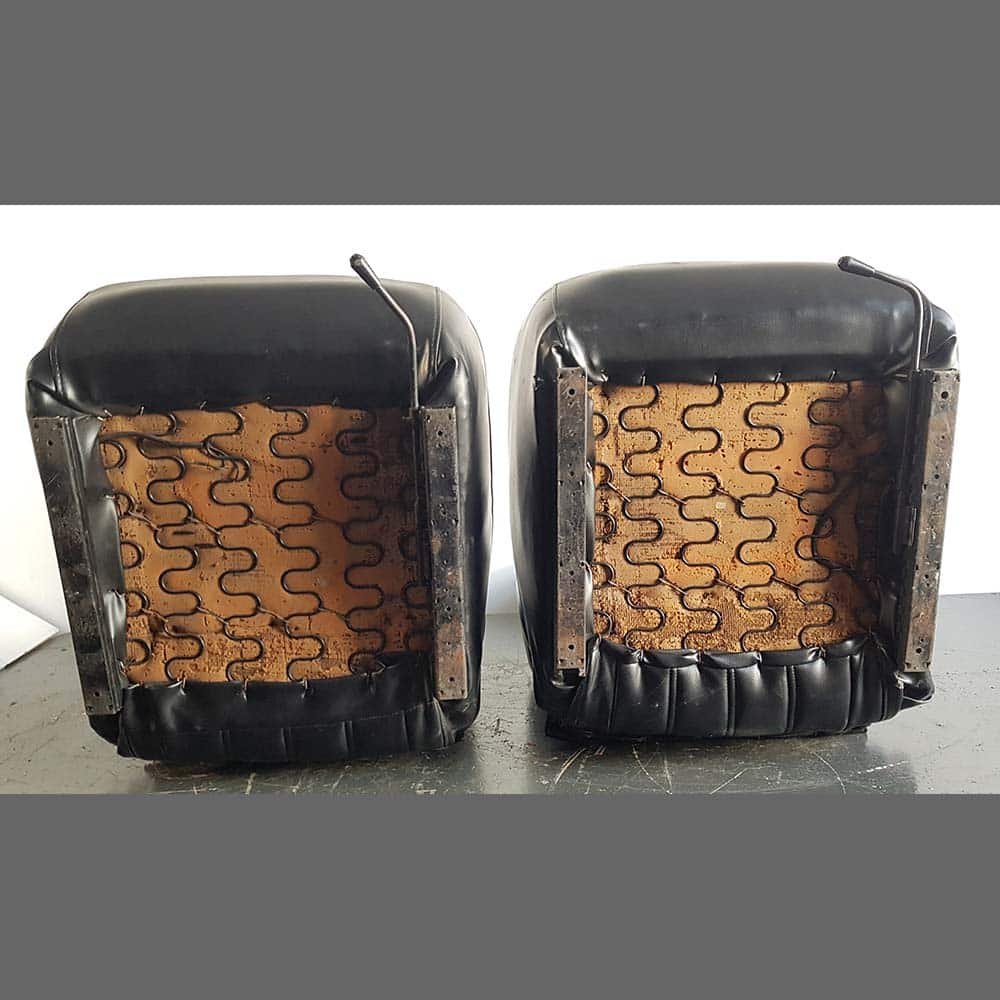 Asientos delanteros Porsche 911. Años (1974-77). Polipiel color Negro - Imagen 9