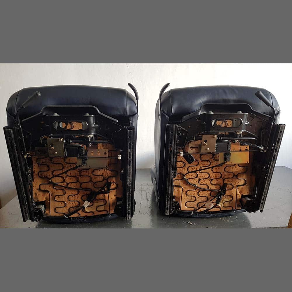 Asientos delanteros eléctricos y calefactables para Porsche 993. Color Azul - Imagen 10