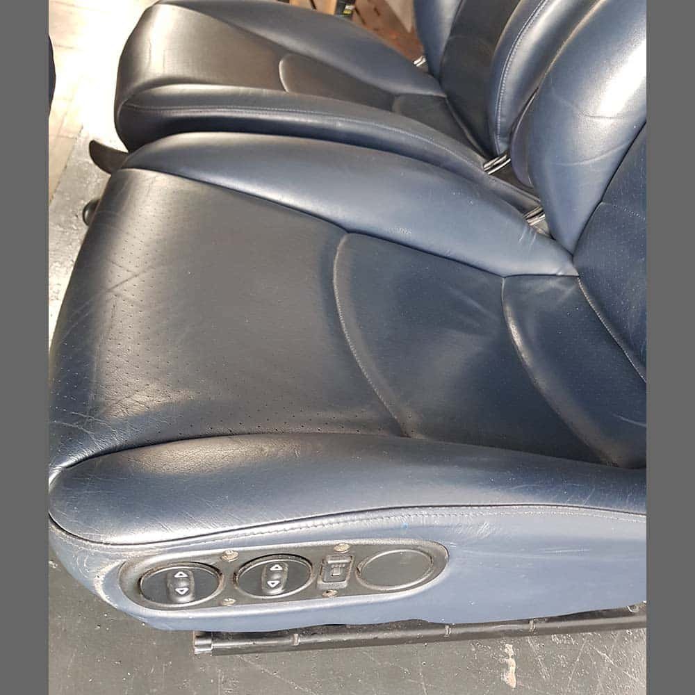 Asientos delanteros eléctricos y calefactables para Porsche 993. Color Azul - Imagen 7