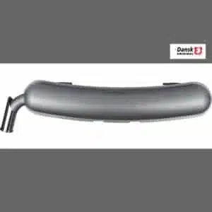 SIlencioso de escape para Porsche 911 T/E/S/. No inyección mecánica.