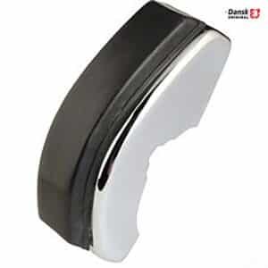 Paragolpes delantero cromado con caucho del lado derecho-1