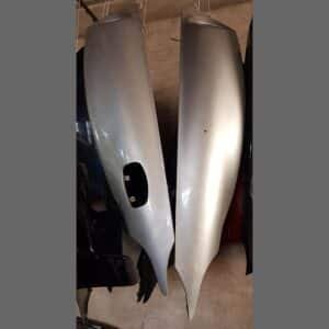 Aletas delanteras Izquierda y derecha Porsche 993. PET: 99350303100 / 99350303200. Color Plateado