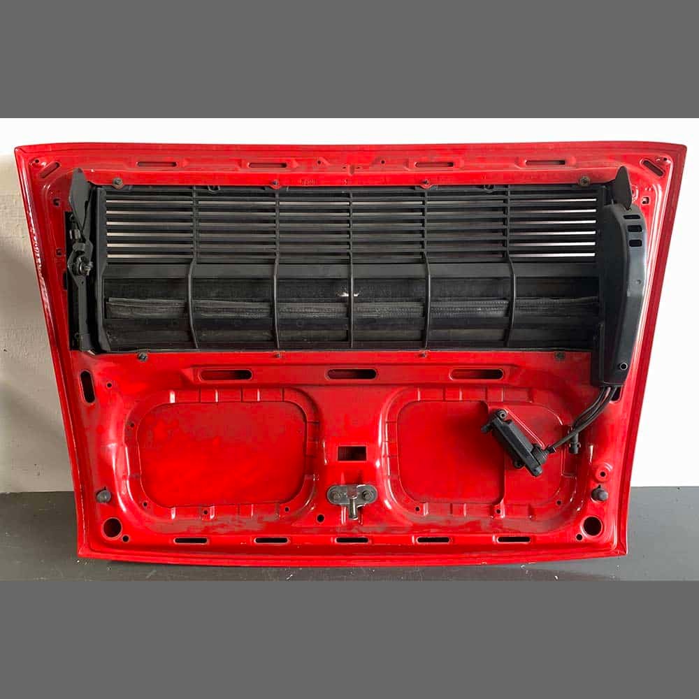 Tapa motor completa Porsche 964 Carrera 2 (1989/1994). PET: 96451201001. Color rojo. - Imagen 6