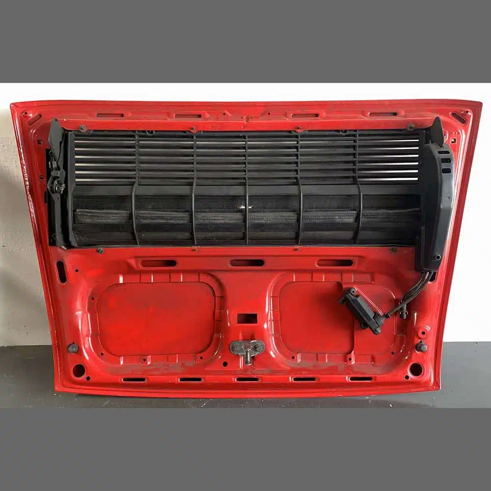 Engine lid completed with cover/hood for Porsche 964 Carrera (1989-1994). PET: 96451201001. Red color - Image 6
