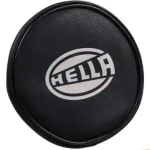 Hella 118 high beam and fog light protector in leatherette for Porsche 356/911/912/914