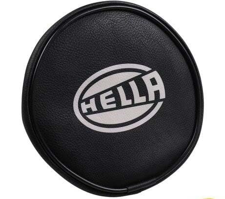 Hella 118 high beam and fog light protector in leatherette for Porsche 356/911/912/914