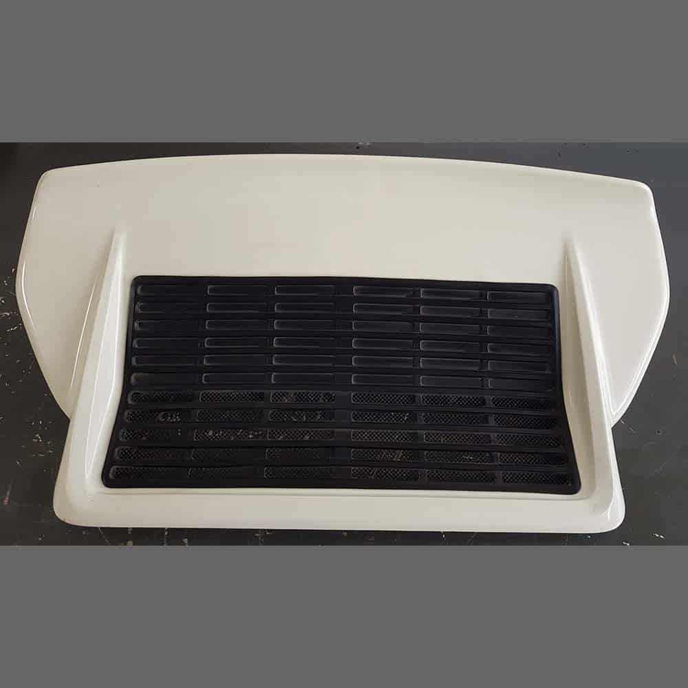 Rear spoiler Prosche 911 (1974-83) in Polyurethane. PET: 91151201902. Genuine. White color. - Image 2