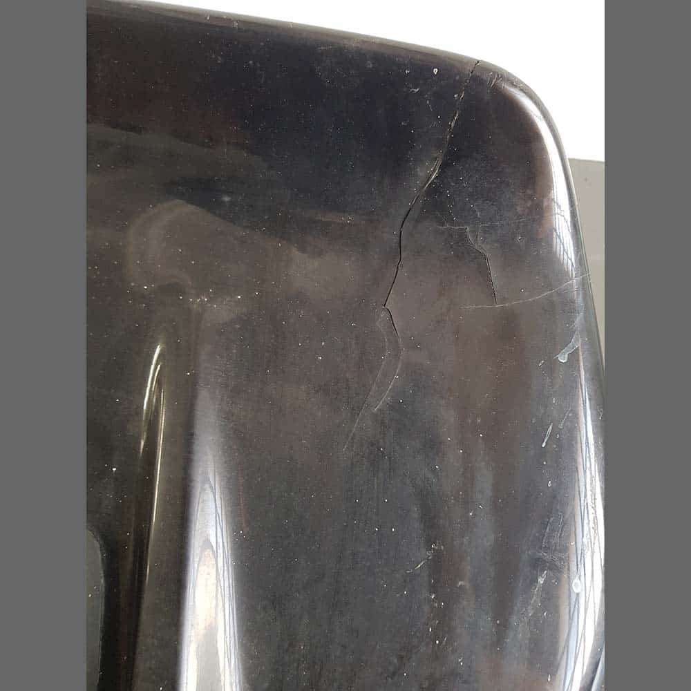 Rear spoiler Prosche 911 (1974-83) in Polyurethane. PET: 91151201902. Genuine. Black color. - Image 5