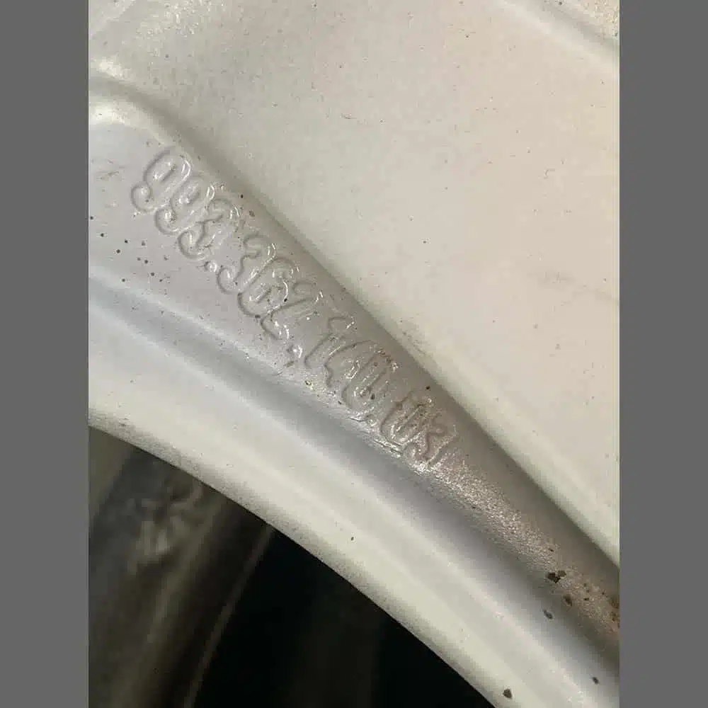 Llanta Porsche 993 Turbo. Genuina. 10Jx18 ET40. PET: 99336214003. Nueva sin uso - Imagen 5