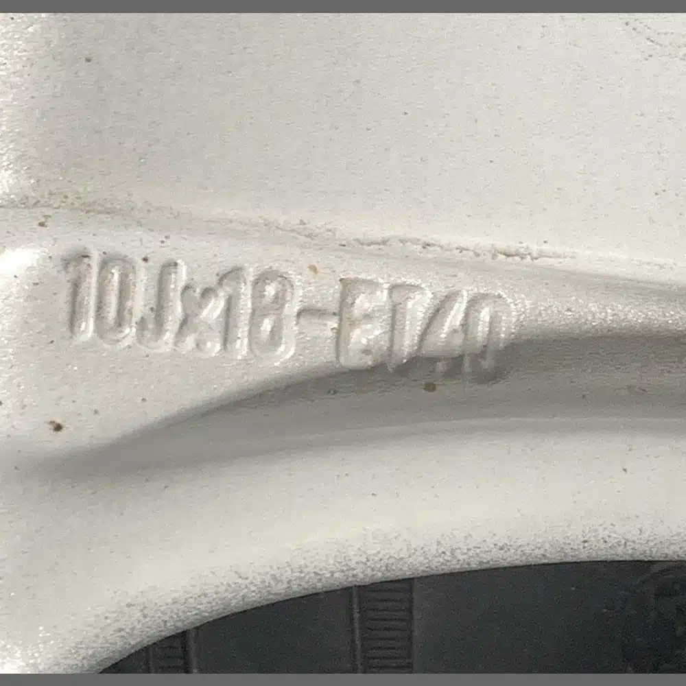 Llanta Porsche 993 Turbo. Genuina. 10Jx18 ET40. PET: 99336214003. Nueva sin uso - Imagen 6