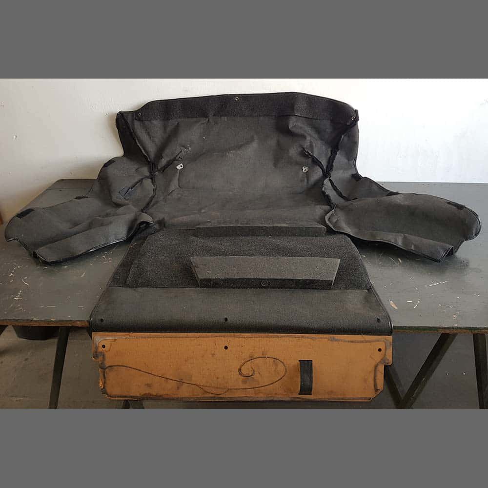 Moqueta de maletero Porsche 993. PET: 993551067035fv. Color negro. - Imagen 7