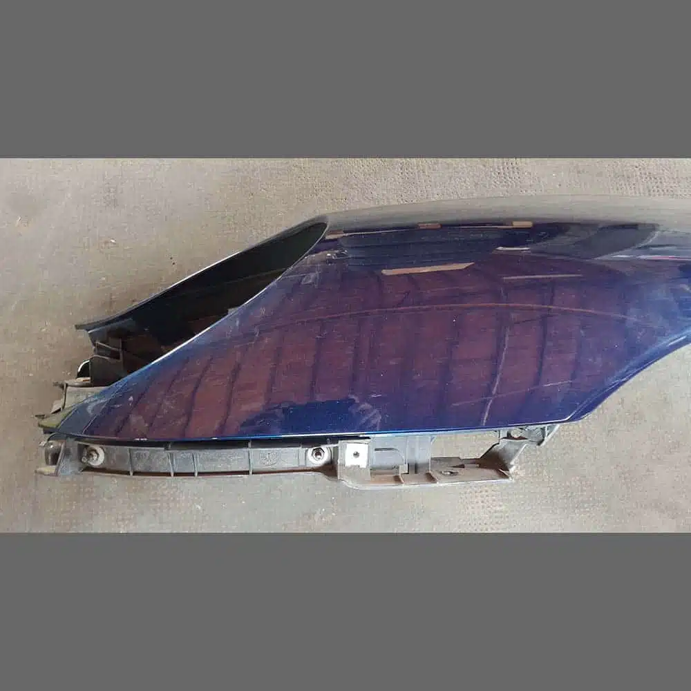 Aletas delanteras izquierda y derecha Porsche 996/986 MK1 con soportes recepción faro delantero. PET: 99650303101GRV / 99650303204GRV. Color Azul - Imagen 15