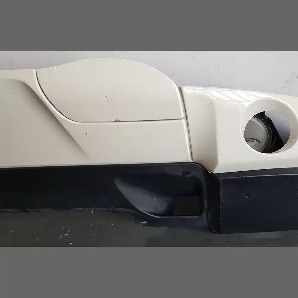 Front spoiler, upper and lower, for a Porsche Cayenne 957. Years (2007-2010). Headlights included. - Image 5