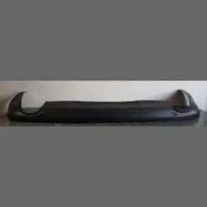 Spoiler parachoques trasero Porsche Cayenne 955. Color negro