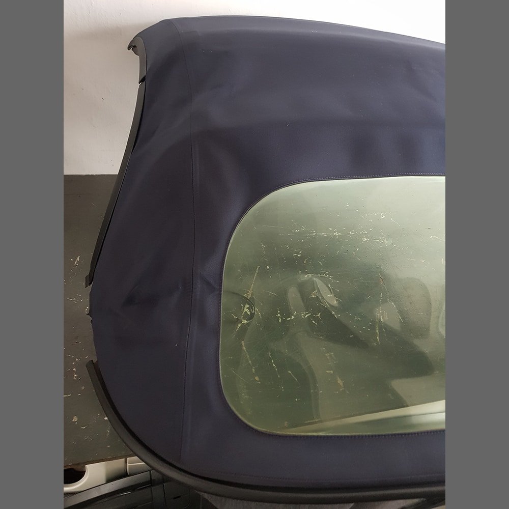 Capota completa Porsche Boxster 986. GENUINA COMPLETA. IMPECABLE. Color Azul Metropol. - Imagen 3