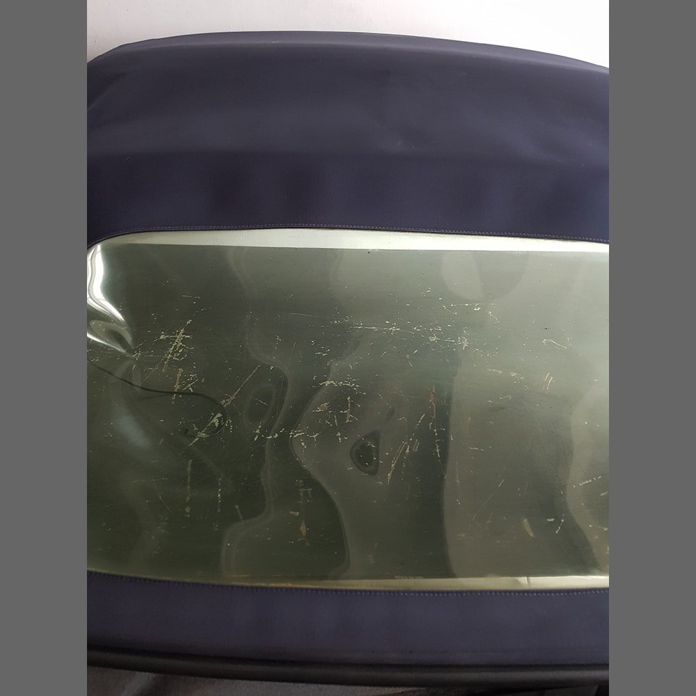 Capota completa Porsche Boxster 986. GENUINA COMPLETA. IMPECABLE. Color Azul Metropol. - Imagen 4