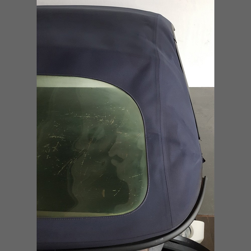 Capota completa Porsche Boxster 986. GENUINA COMPLETA. IMPECABLE. Color Azul Metropol. - Imagen 5