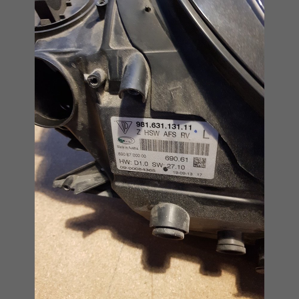 Faros bi-xenón izquierdo-derecho Porsche Cayman/Boxster 981. PET: 98163113111 - 98163113206 - Imagen 5