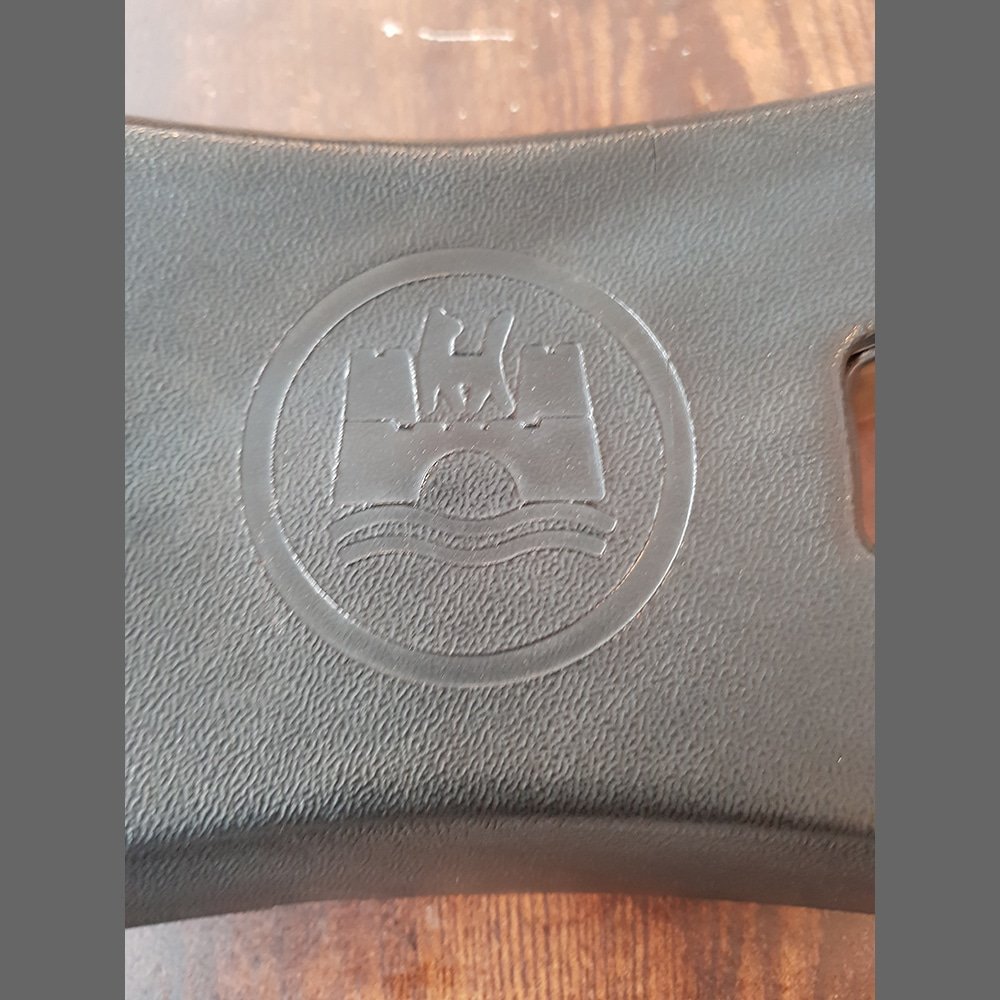 Pulsador de bocina "butterfly" para VW-Porsche 914 con emblema Wolfsburg. PET: 91461380512 - Imagen 2