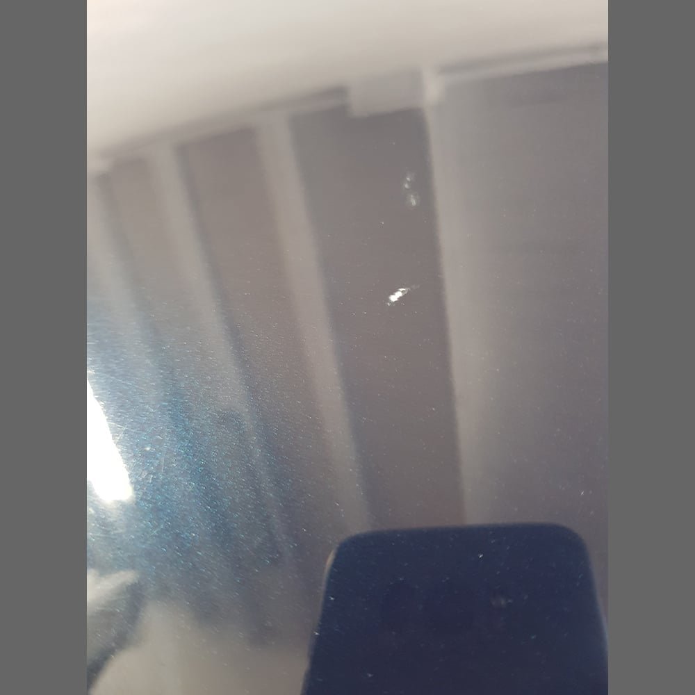 Tapa compartimento techo Porsche 986 color azul. PET: 98651401101. Con visagras. Muy buen estado! - Imagen 3