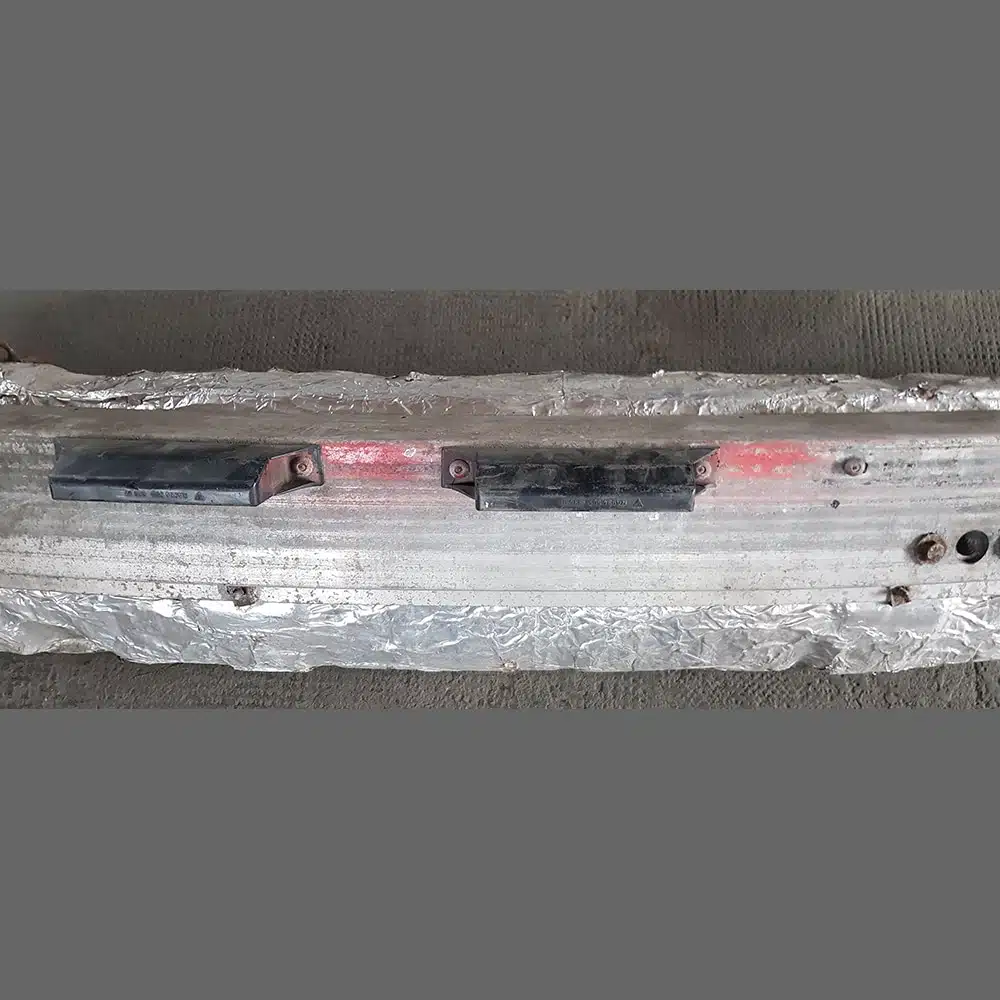 Soporte Parachoques trasero Porsche 964. PET: 96450502000 con protección térmica - Imagen 3