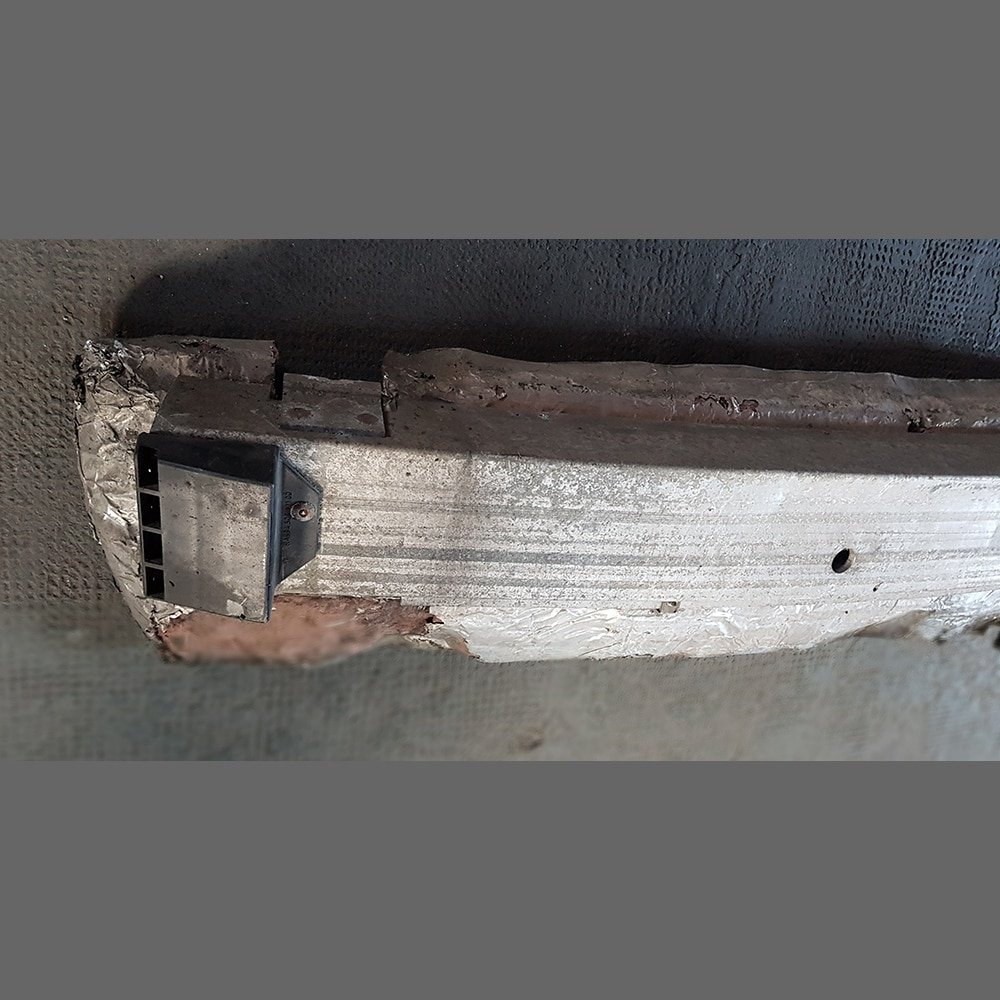 Rear bumper reinforcement Porsche 964. PET: 96450502000 with thermic protection - Image 3