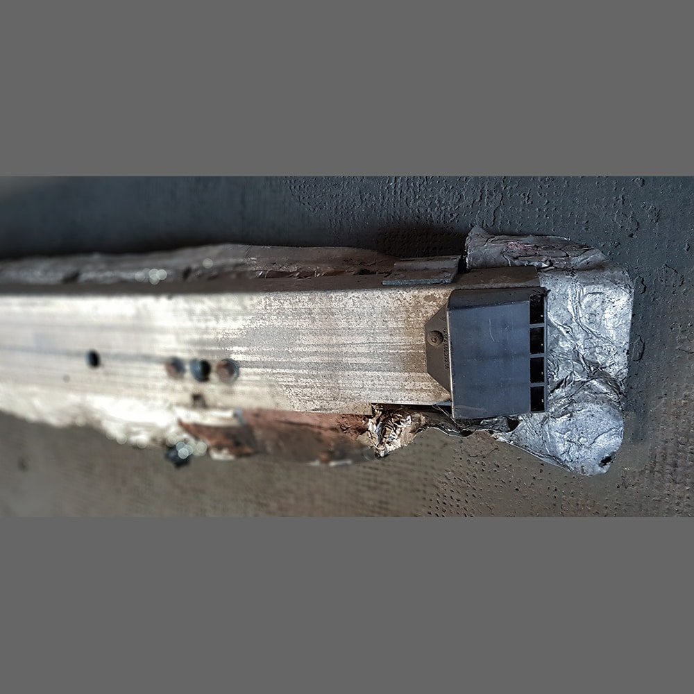 Rear bumper reinforcement Porsche 964. PET: 96450502000 with thermic protection - Image 4