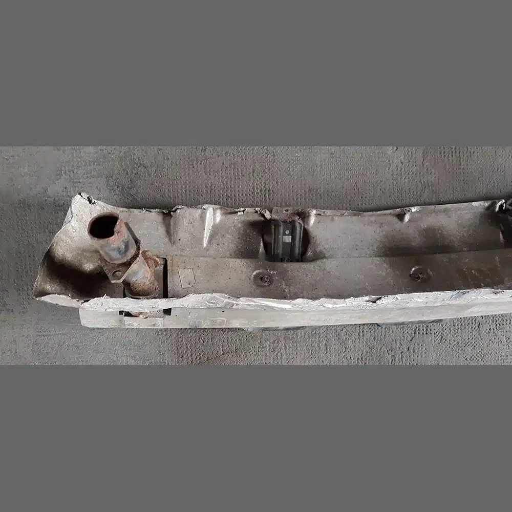 Soporte Parachoques trasero Porsche 964. PET: 96450502000 con protección térmica - Imagen 6