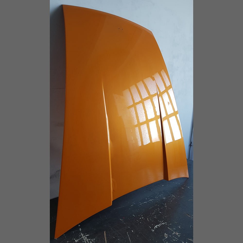 Capó Porsche 911. Años (1974-89). PET: 91151101003. Color Naranja - Imagen 3