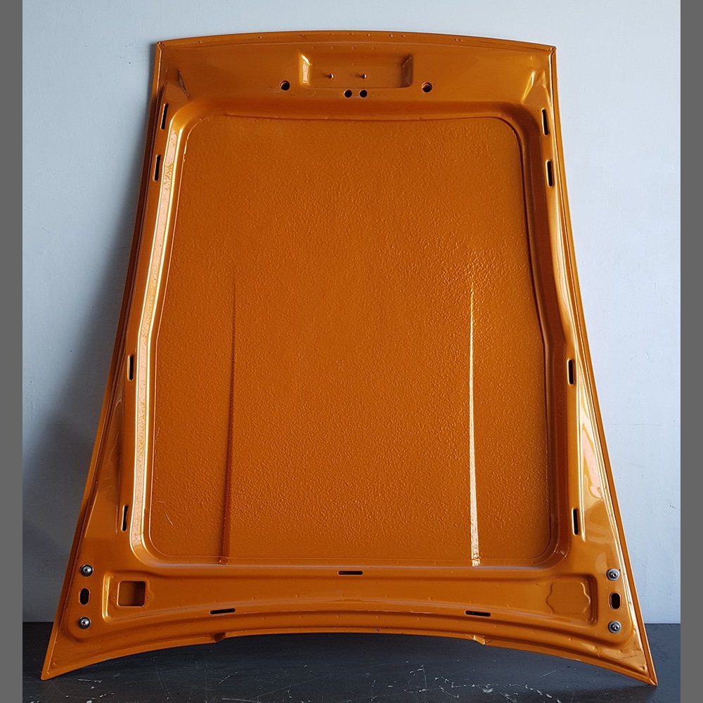 Capó Porsche 911. Años (1974-89). PET: 91151101003. Color Naranja - Imagen 9