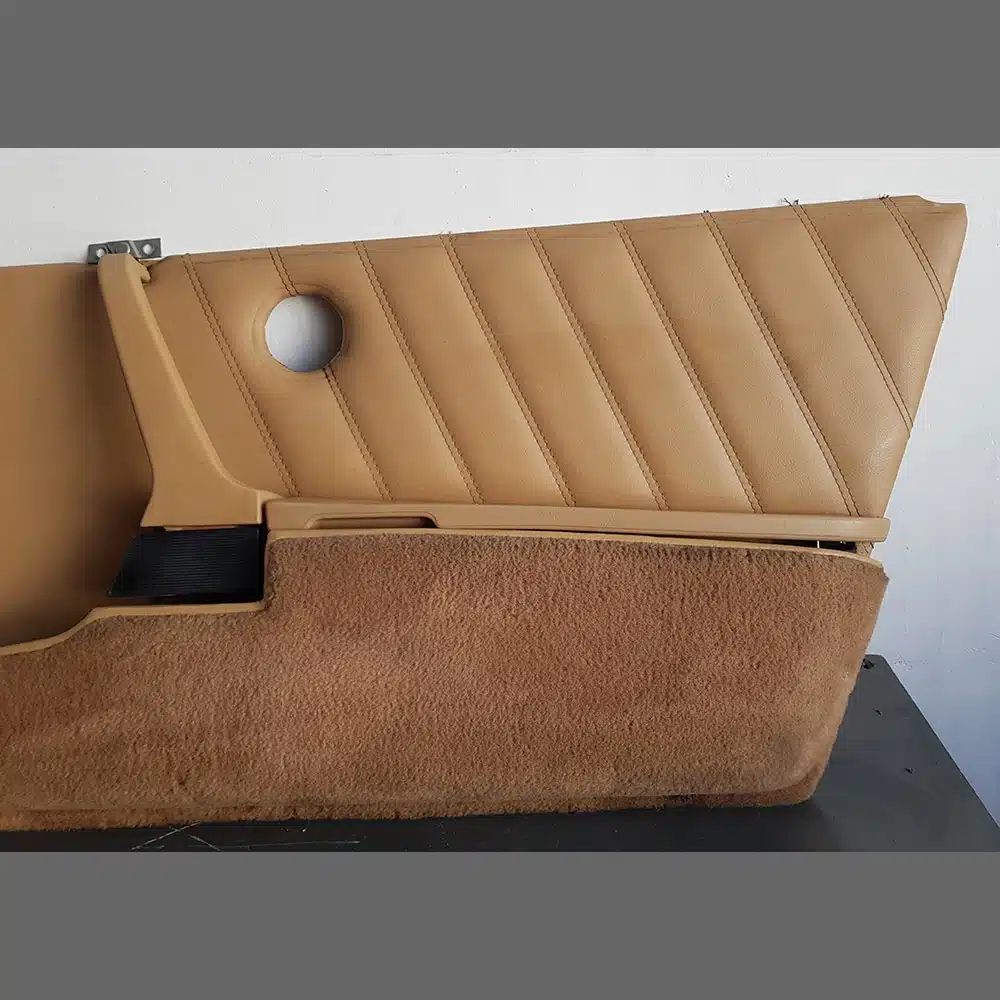 Inner door panels for Porsche 911/964. PET: 911555031 Left and PET: 911555032 Right. Leatherette. Cashmere beige color - Image 7