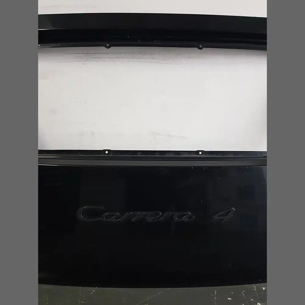 Tapa motor Porsche 964 Carrera 2/4 (1989-1994). PET: 96451201001. Color Negro - Imagen 4
