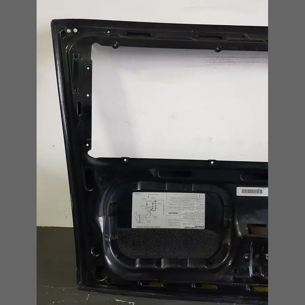 Tapa motor Porsche 964 Carrera 2/4 (1989-1994). PET: 96451201001. Color Negro - Imagen 8