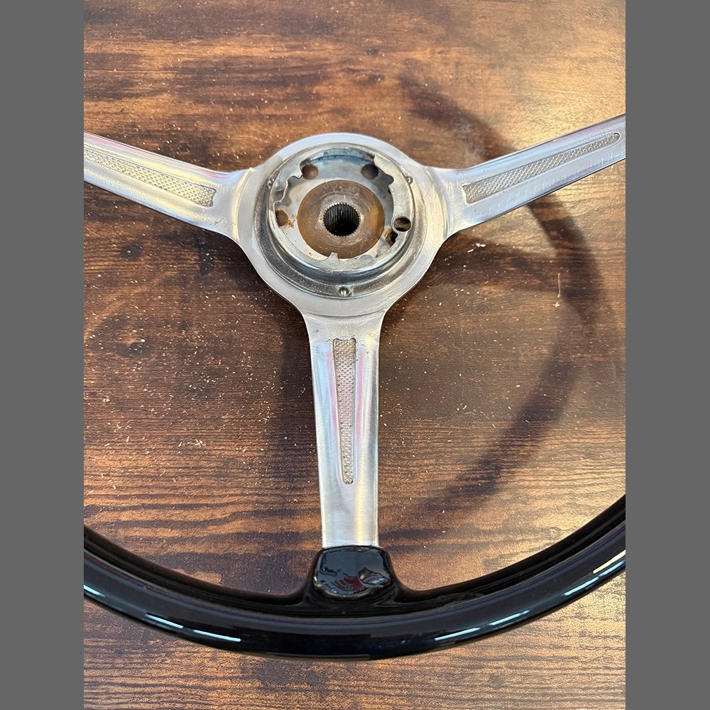 Volante Porsche 356 B / C. Diametro 425 mm. GENUINO - Imagen 3