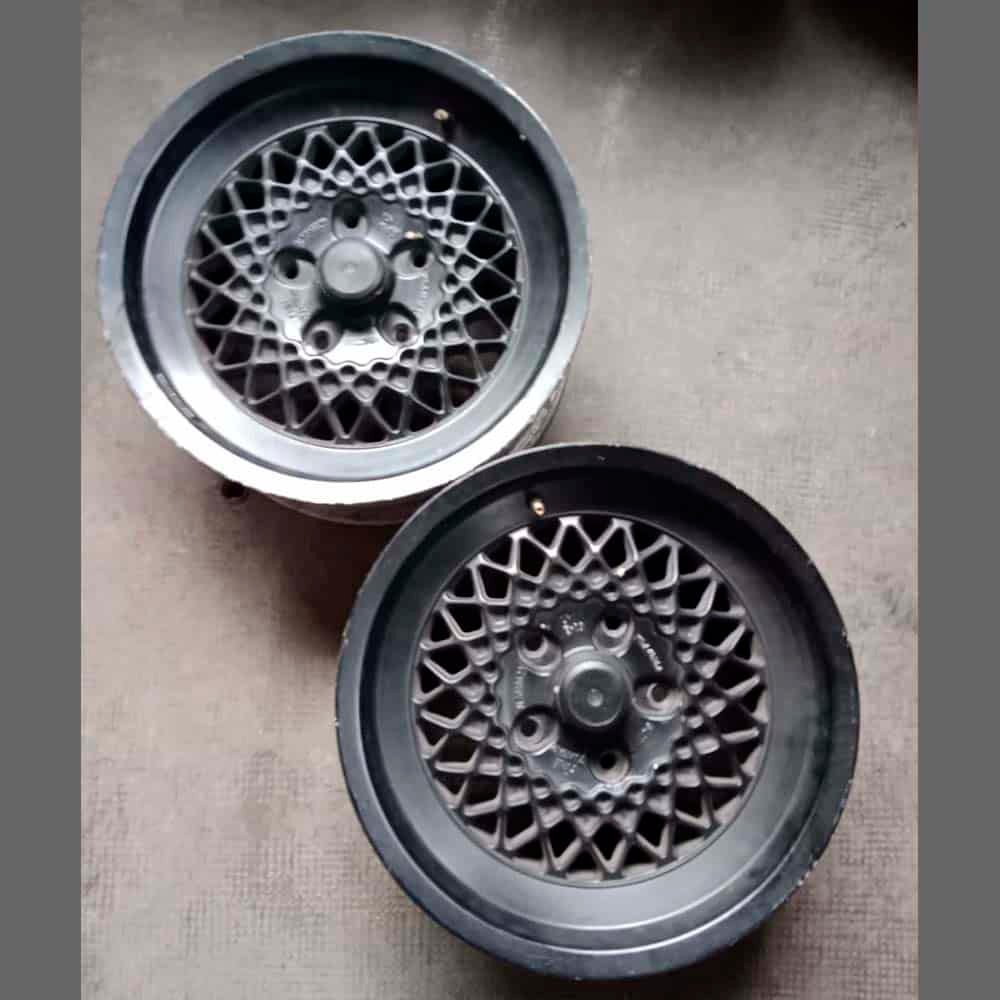 2 Llantas Rial Mesh para Porsche 911, 924, 944