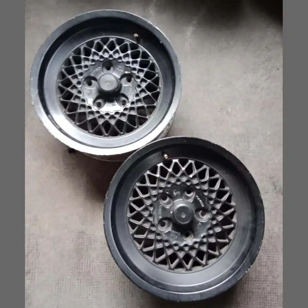 2 Llantas Rial Mesh para Porsche 911, 924, 944
